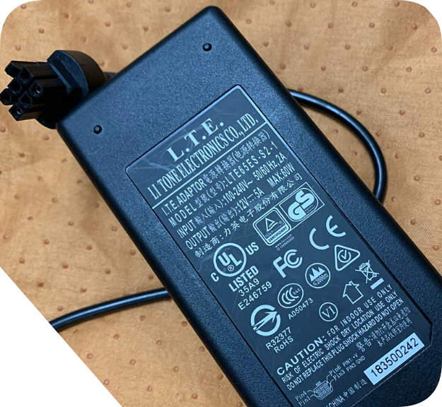 *Brand NEW*I.T.E. LTE90ES‑S2‑1 Replacement Power Supply | DC 12V Multi‑Current 5A‑10A 6‑